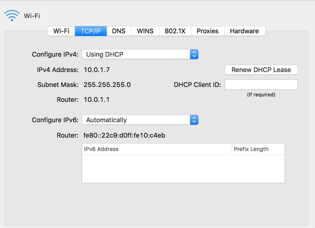 DHCP