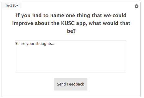 Classical KUSC open-ended survey