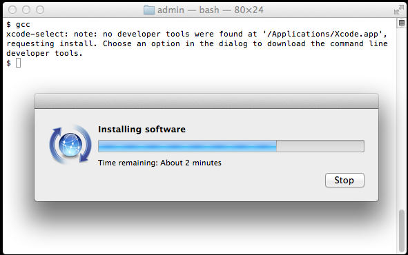 install apple developer tools command line
