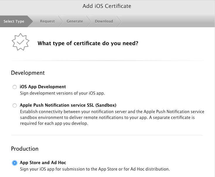 create-cert-app-store-adhoc