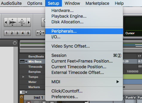 Pro-Tools---Setup---Peripherals