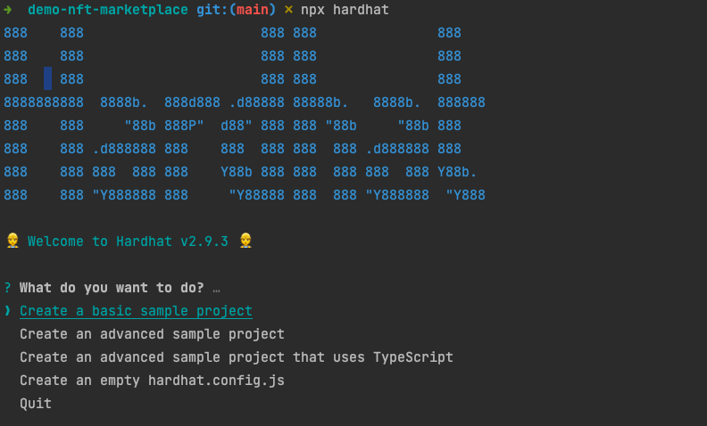 hardhat-basic-env