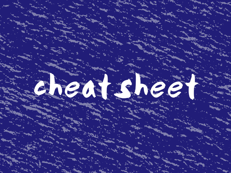 Carthage Cheat Sheet